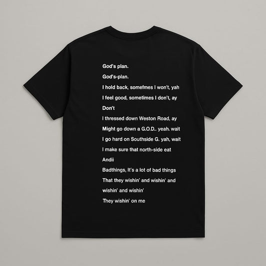 God’s Plan Music Graphic Tee