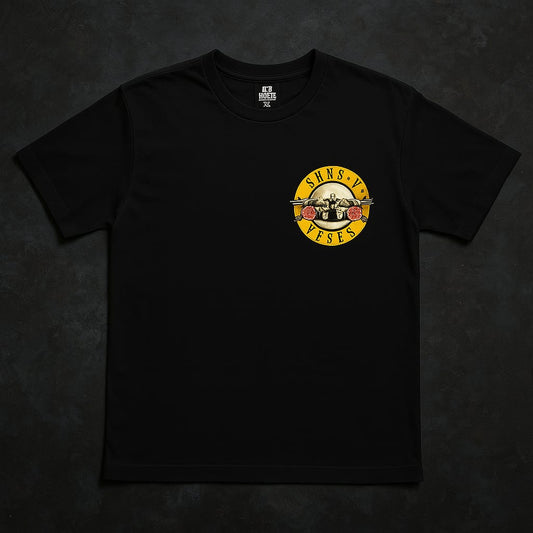 Guns N' Roses "Skull & Roses Legacy" Black T-Shirt