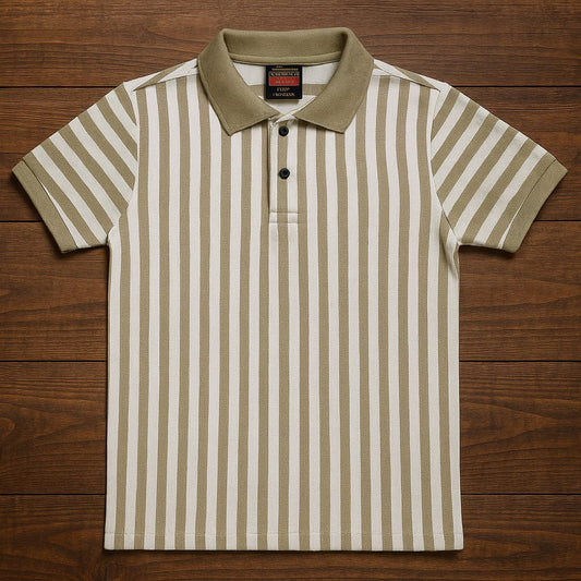 Retro Knit Polo